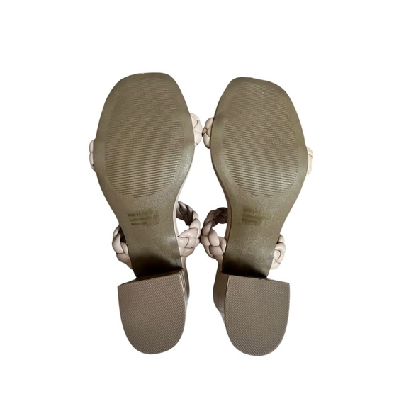 NWOB Dolce Vita Tan Braided Heels Size 9.5 - Picture 6 of 6